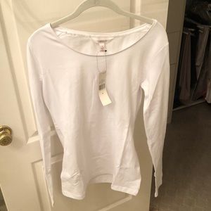 Long tall sally long sleeve white shirt